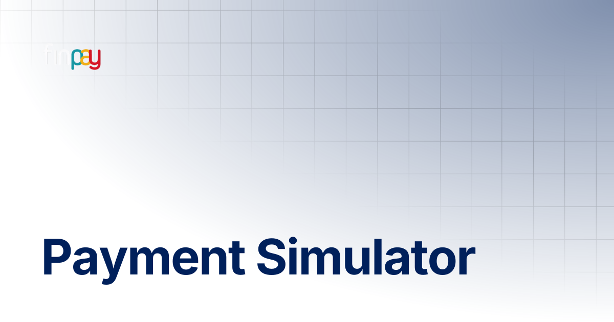 Payment Simulator | Finpay Documentation